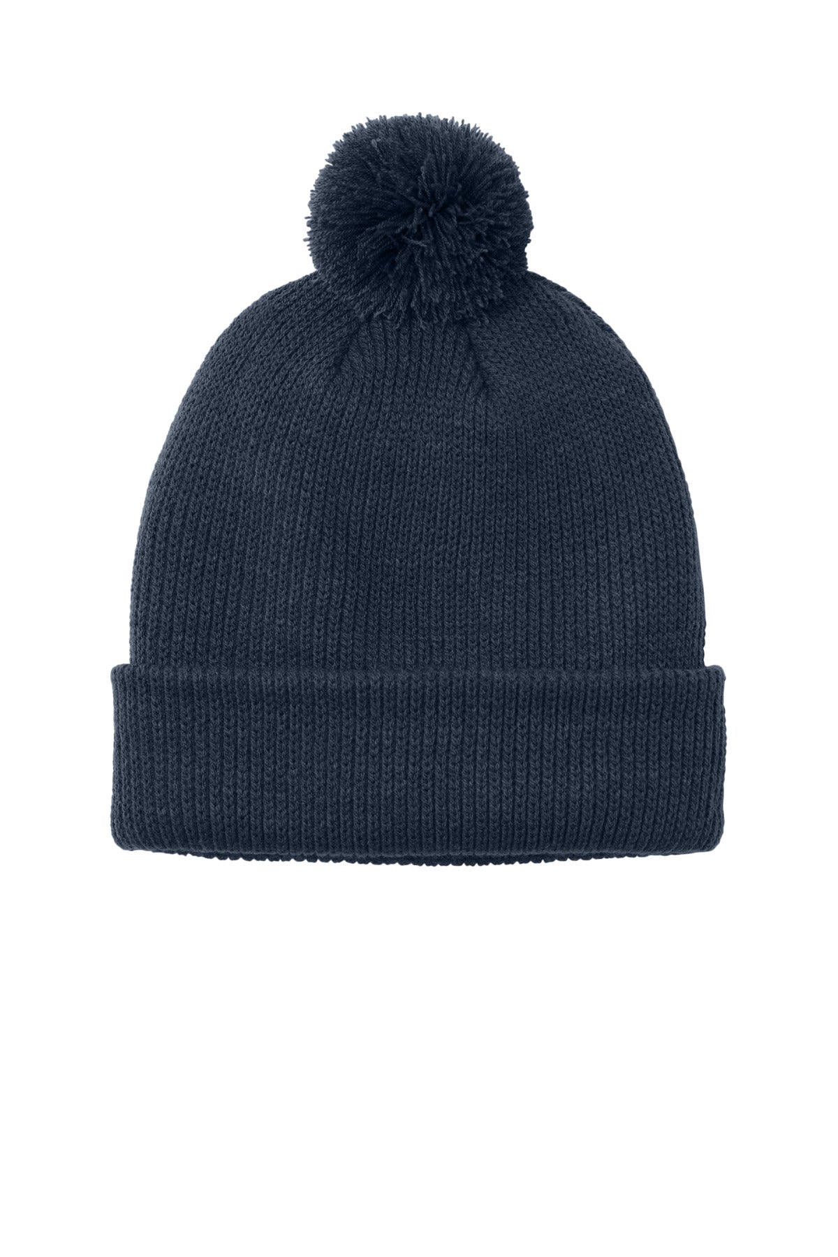 Custom Embroidery or DTF Print - Port Authority ®  Cozy Pom Beanie C978