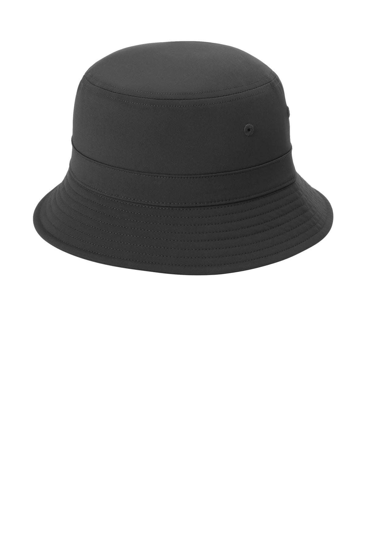 Custom Embroidery or DTF Print - Port Authority ®  Poly Bucket Hat C980