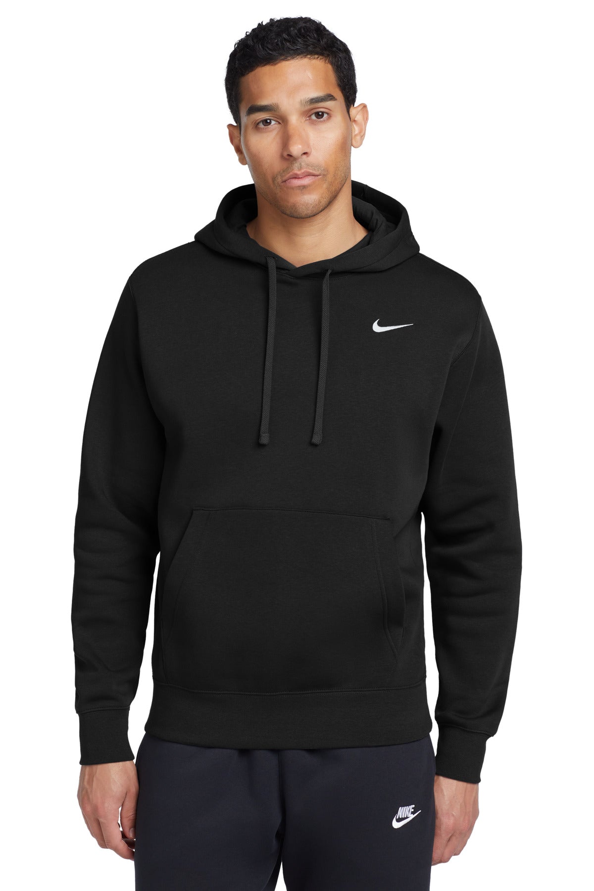 Custom Embroidered - Nike Club Fleece Pullover Hoodie CJ1611