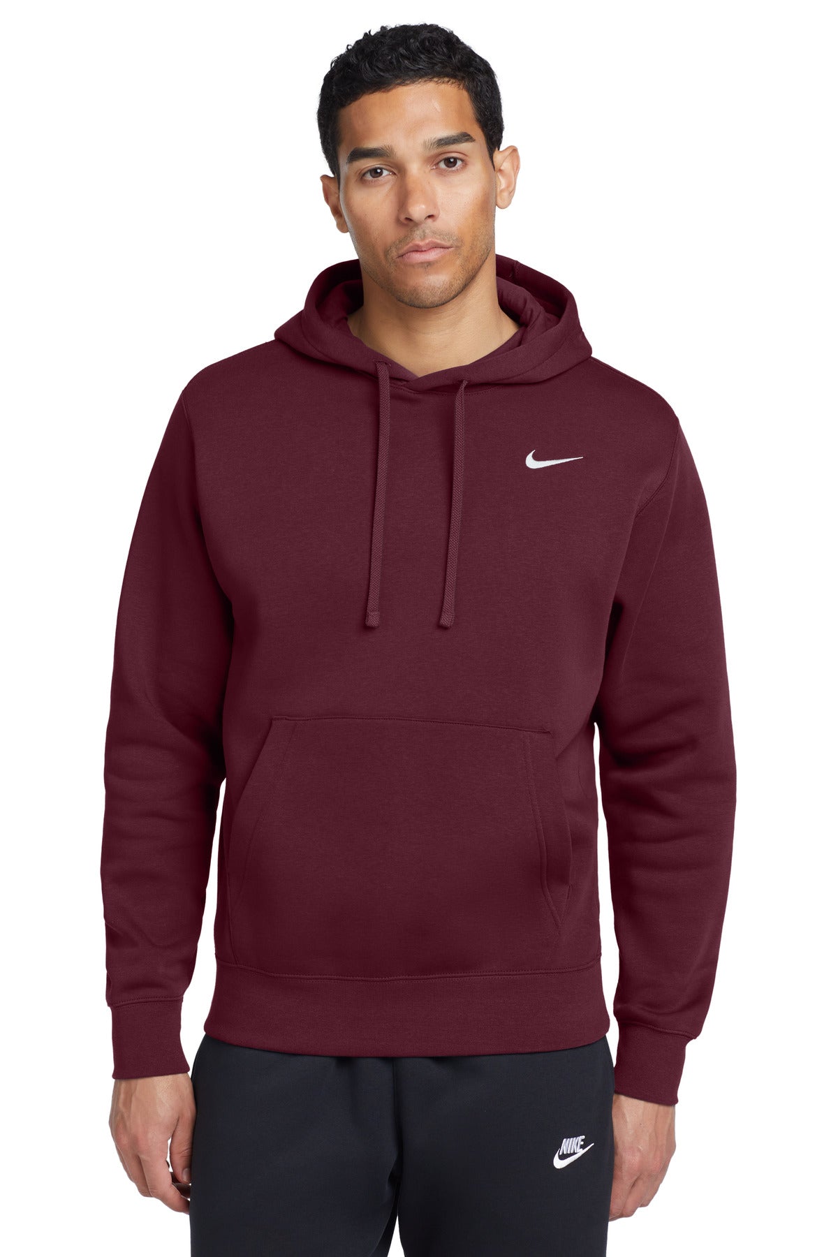 Custom Embroidered - Nike Club Fleece Pullover Hoodie CJ1611