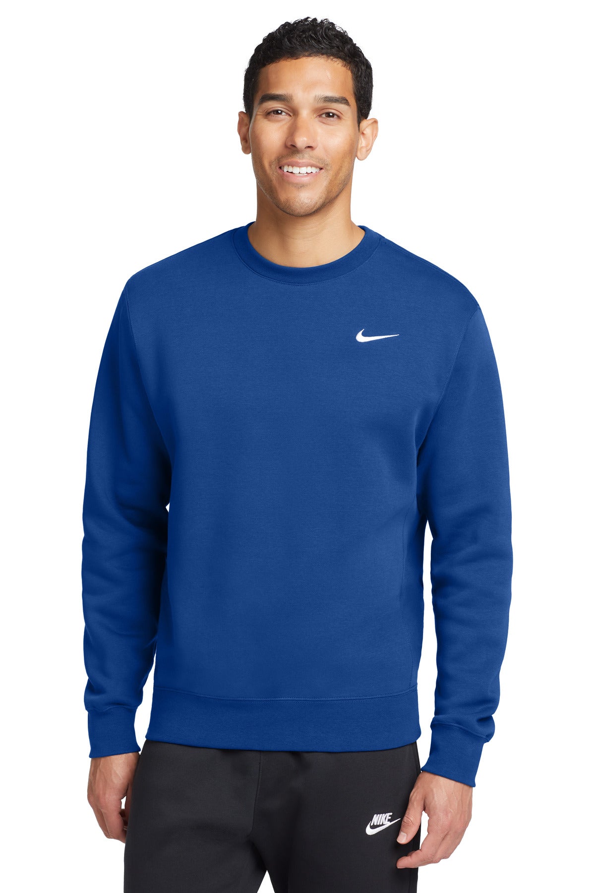 Custom Embroidered - Nike Club Fleece Crew CJ1614