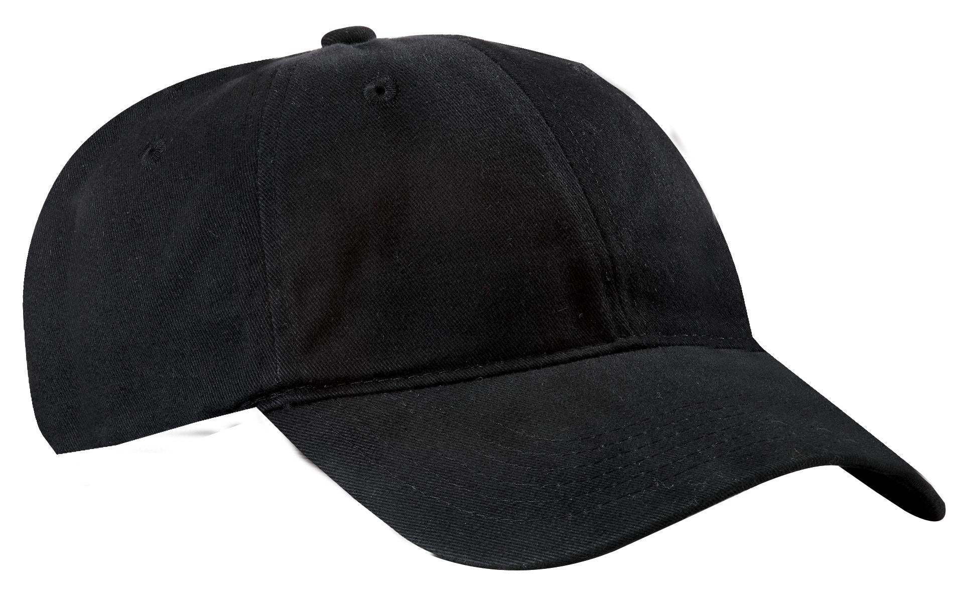 Custom Embroidery or DTF Print - Port Authority ®  Brushed Twill Low Profile Cap.  CP77