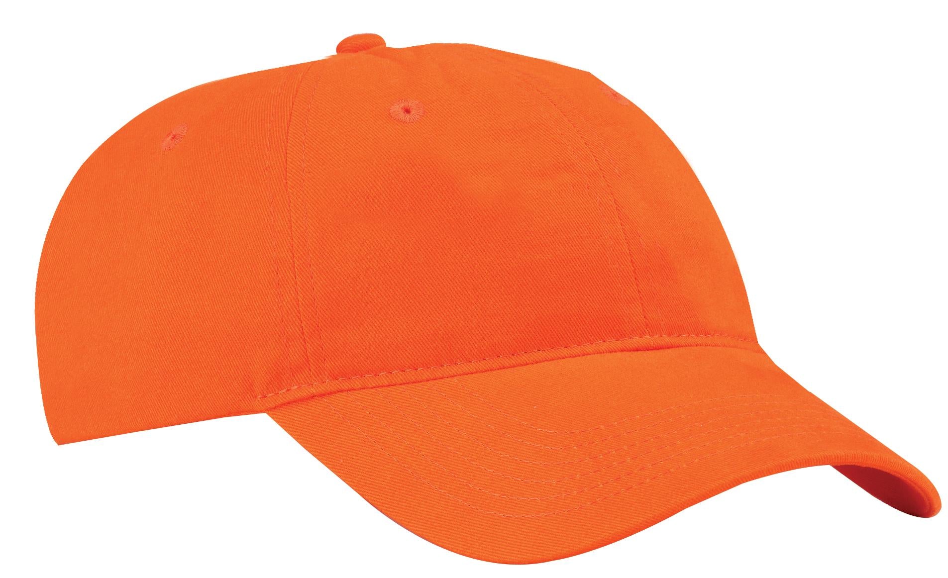 Custom Embroidered - Port & Co ™  Brushed Twill Low Profile Cap.  CP77