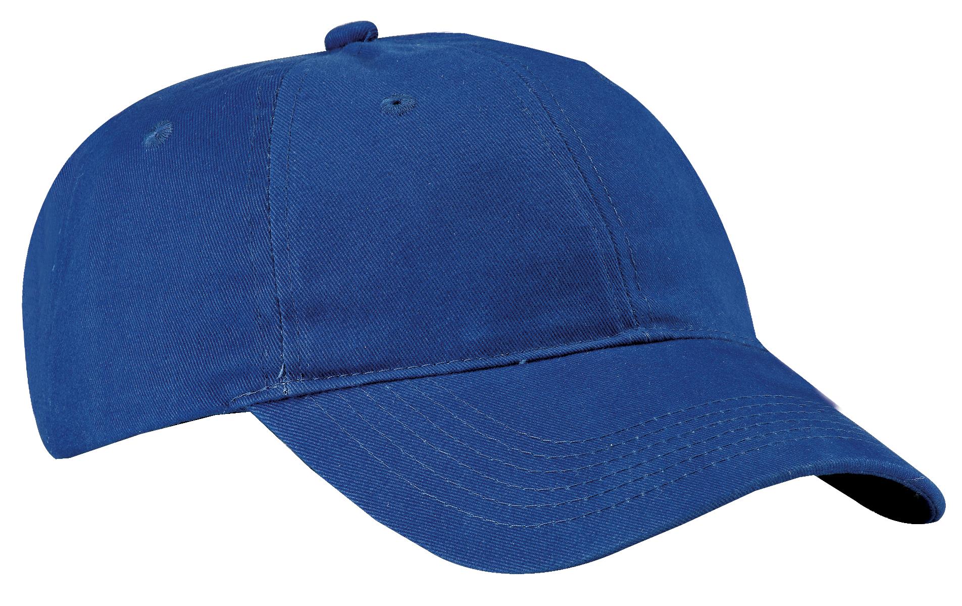 Custom Embroidered - Port & Co ™  Brushed Twill Low Profile Cap.  CP77