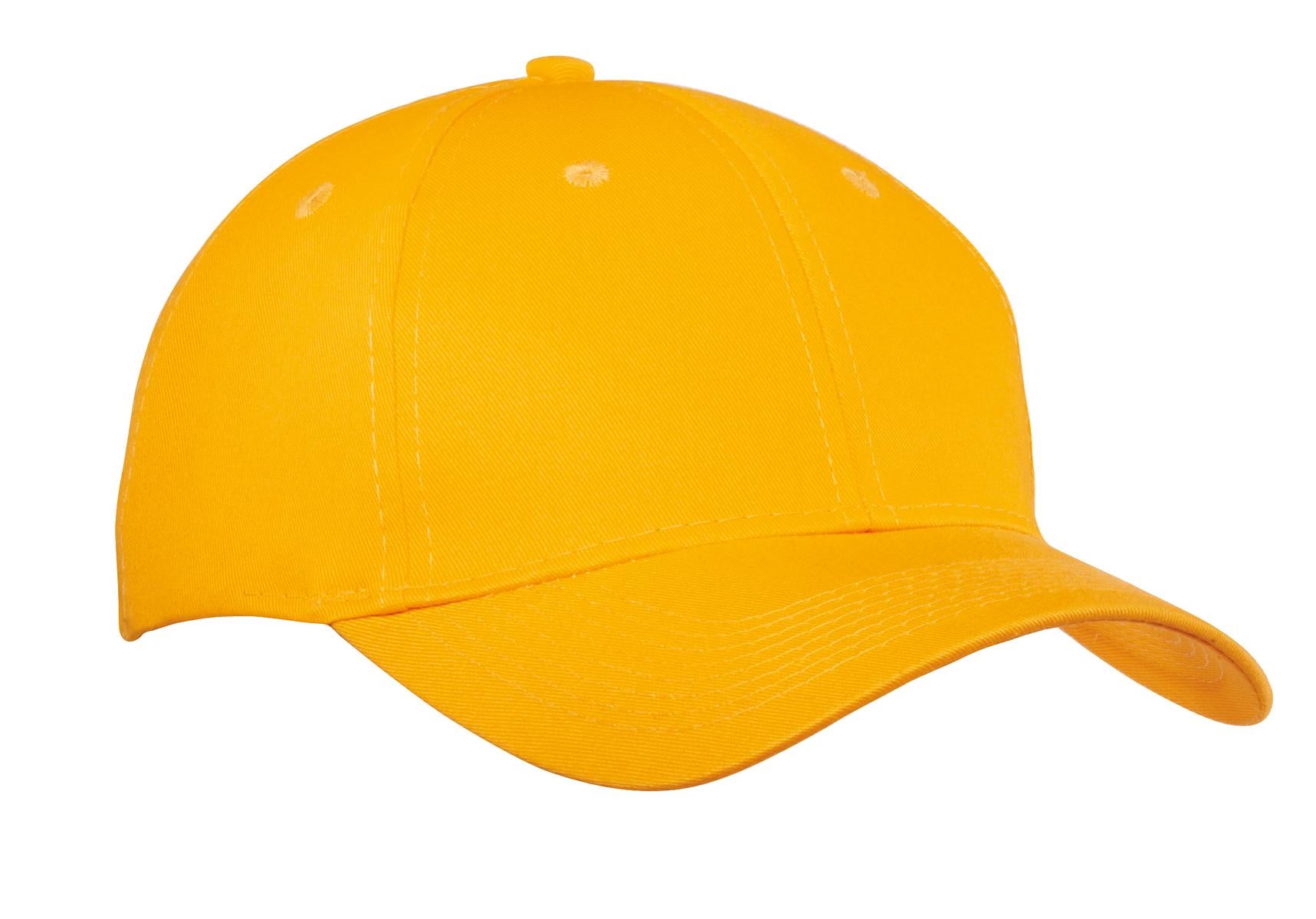 Custom Embroidered - Port & Co ™  Six-Panel Twill Cap.  CP80