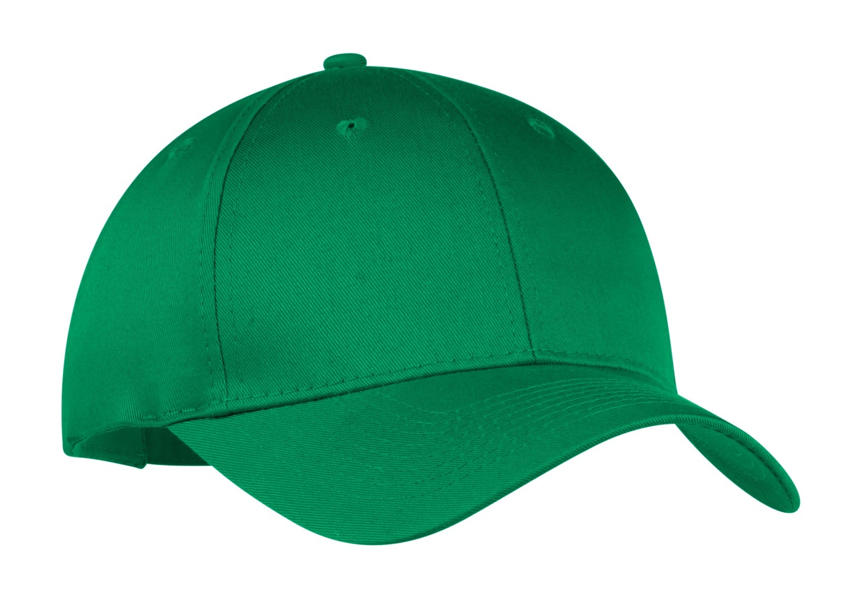 Custom Embroidered - Port & Co ™  Six-Panel Twill Cap.  CP80