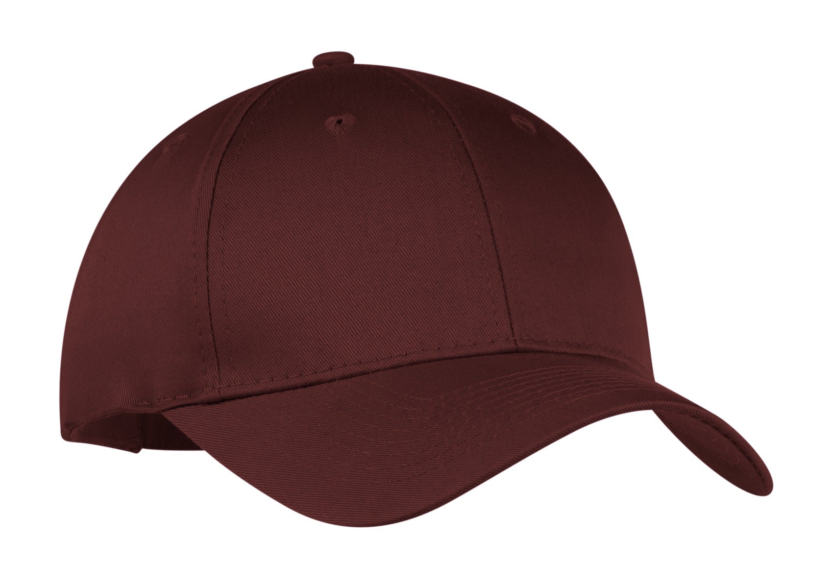 Custom Embroidered - Port & Co ™  Six-Panel Twill Cap.  CP80