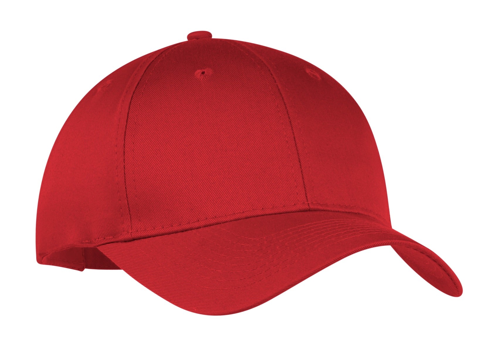 Custom Embroidered - Port & Co ™  Six-Panel Twill Cap.  CP80