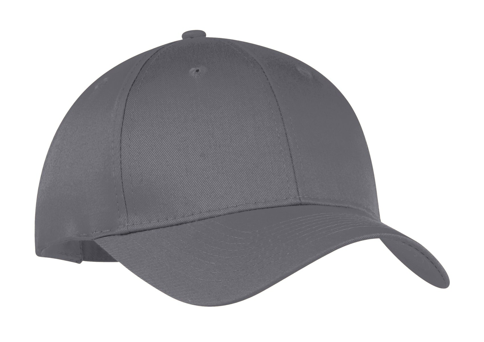 Custom Embroidered - Port & Co ™  Six-Panel Twill Cap.  CP80
