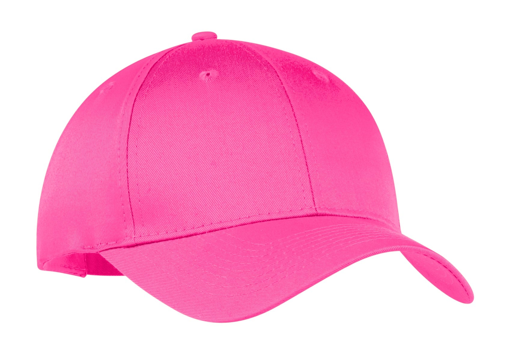 Custom Embroidered - Port & Co ™  Six-Panel Twill Cap.  CP80