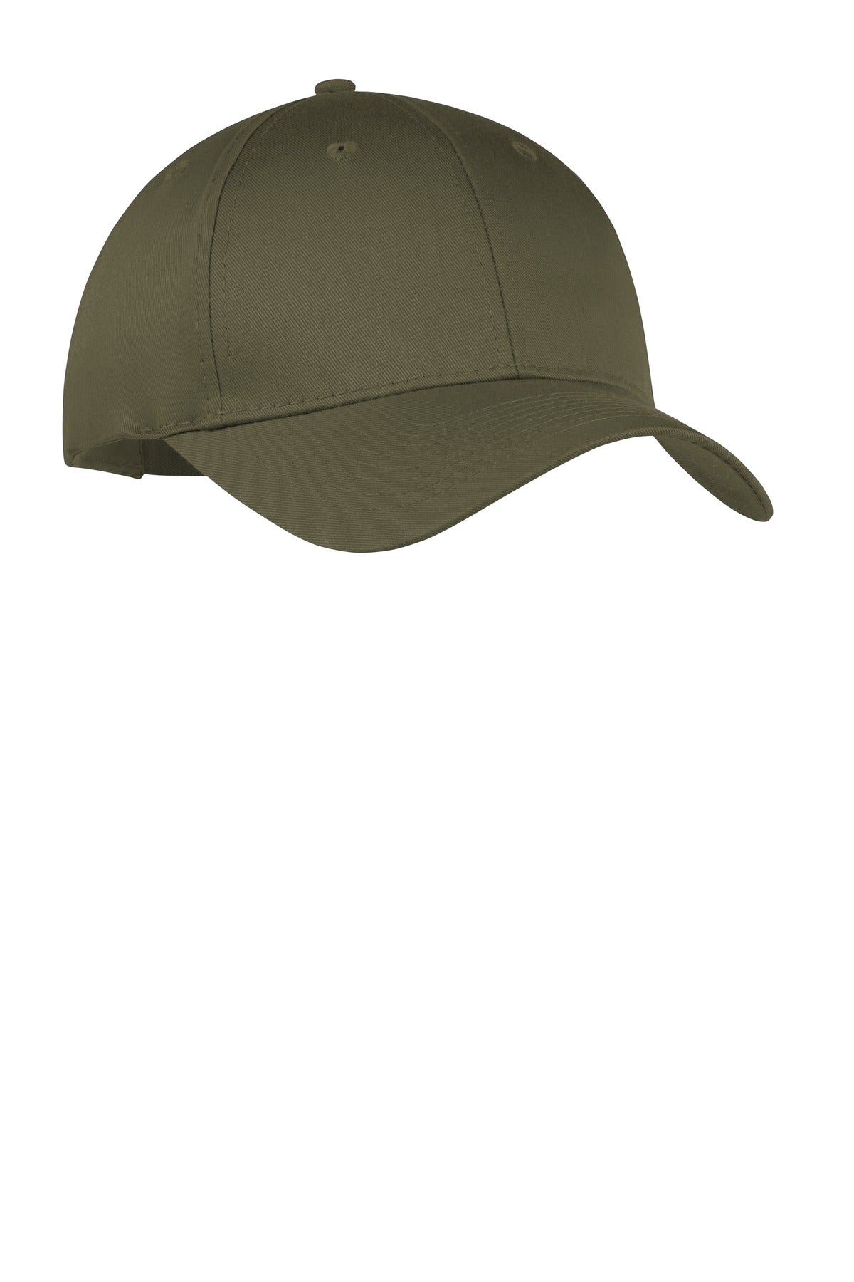 Custom Embroidered - Port & Co ™  Six-Panel Twill Cap.  CP80
