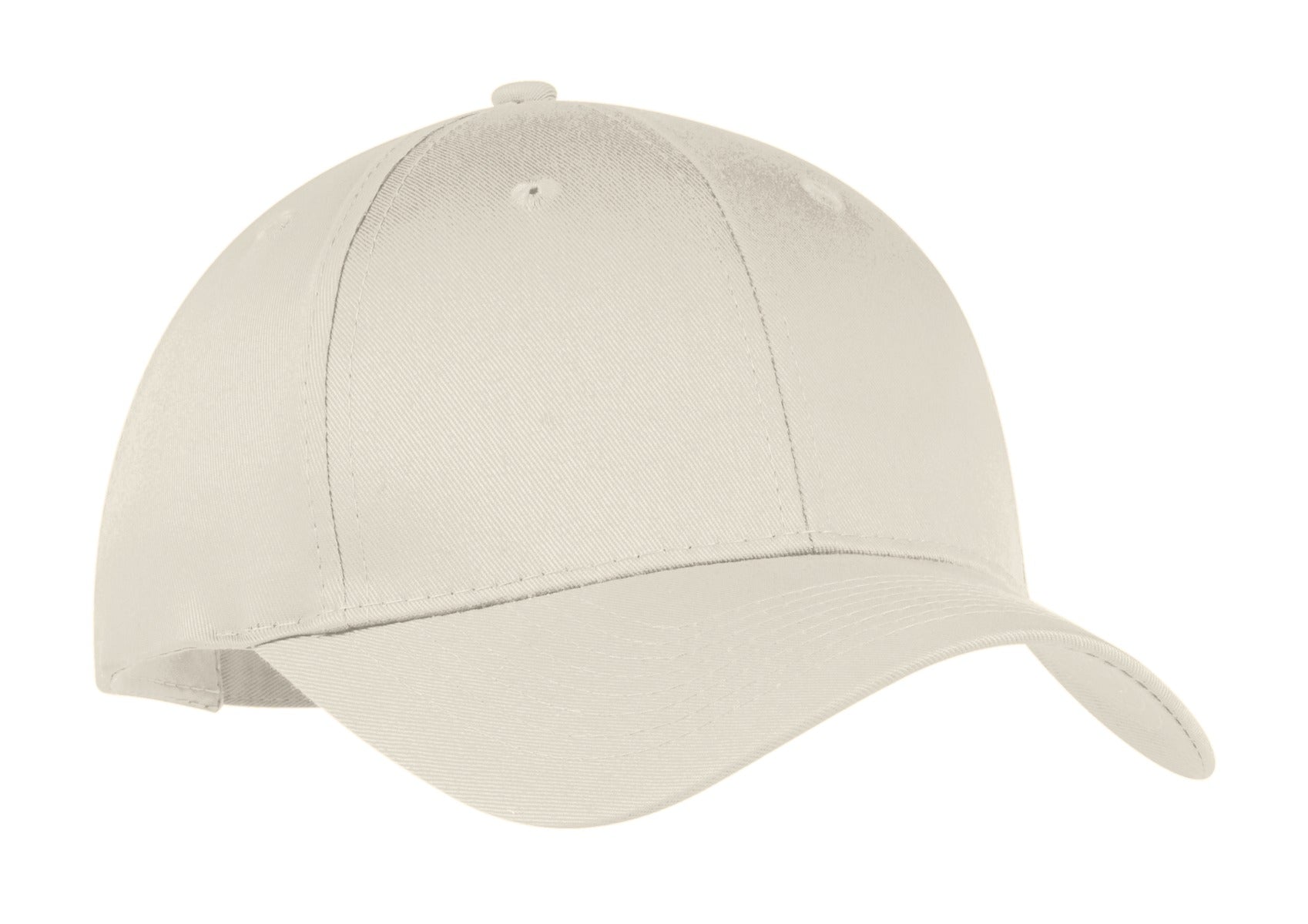 Custom Embroidered - Port & Co ™  Six-Panel Twill Cap.  CP80