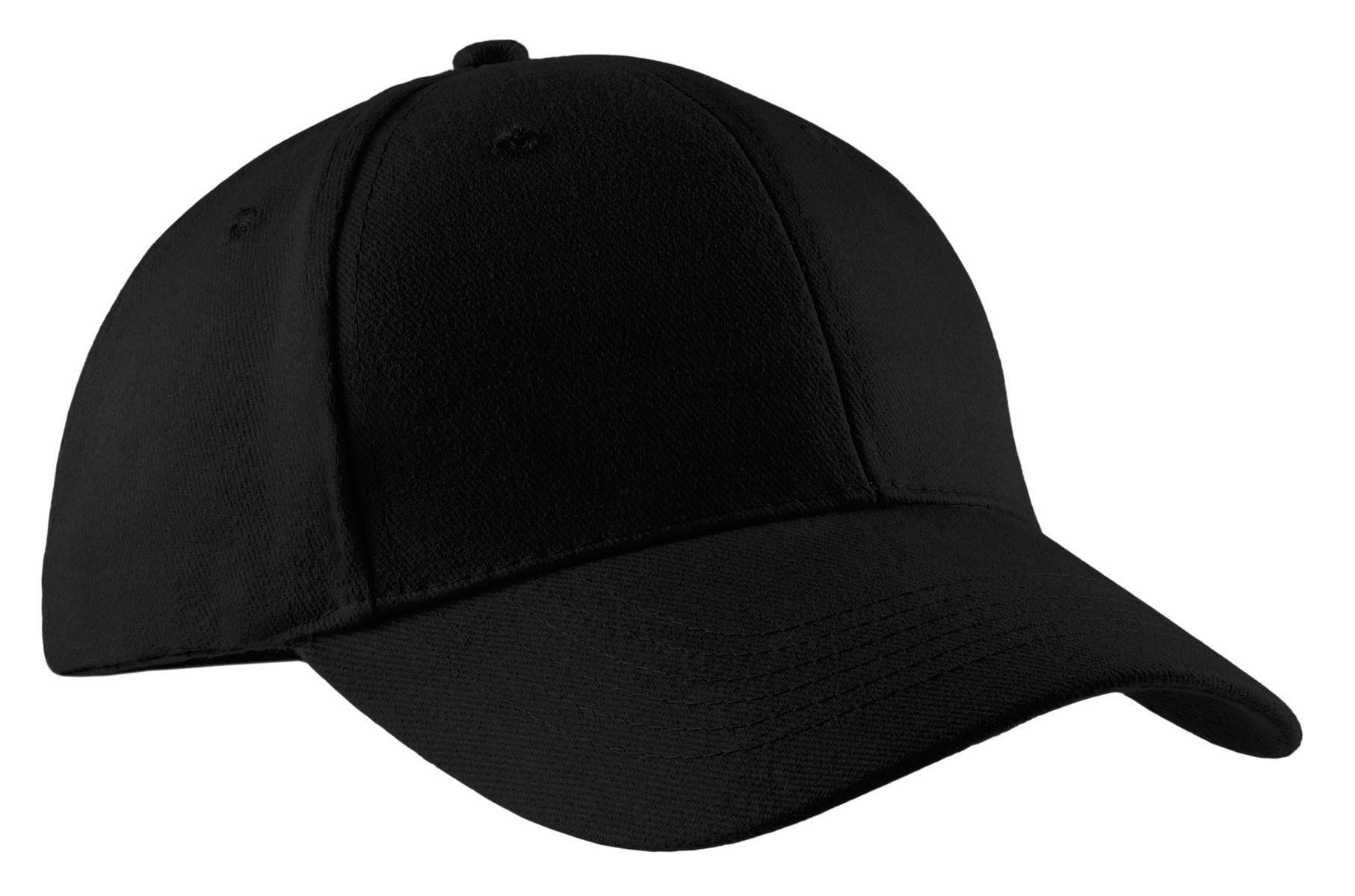 Custom Embroidery or DTF Print - Port Authority ®  Brushed Twill Cap.  CP82