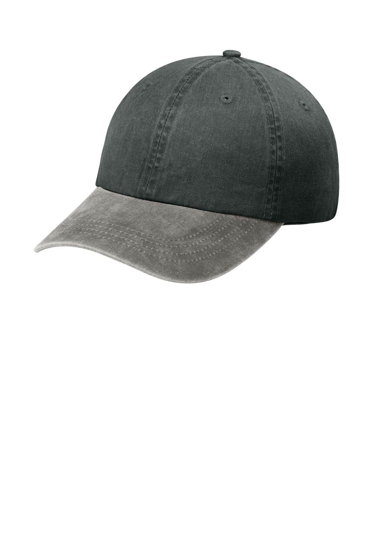 Custom Embroidery or DTF Print - Port Authority ®  Two-Tone Pigment-Dyed Cap.  CP83