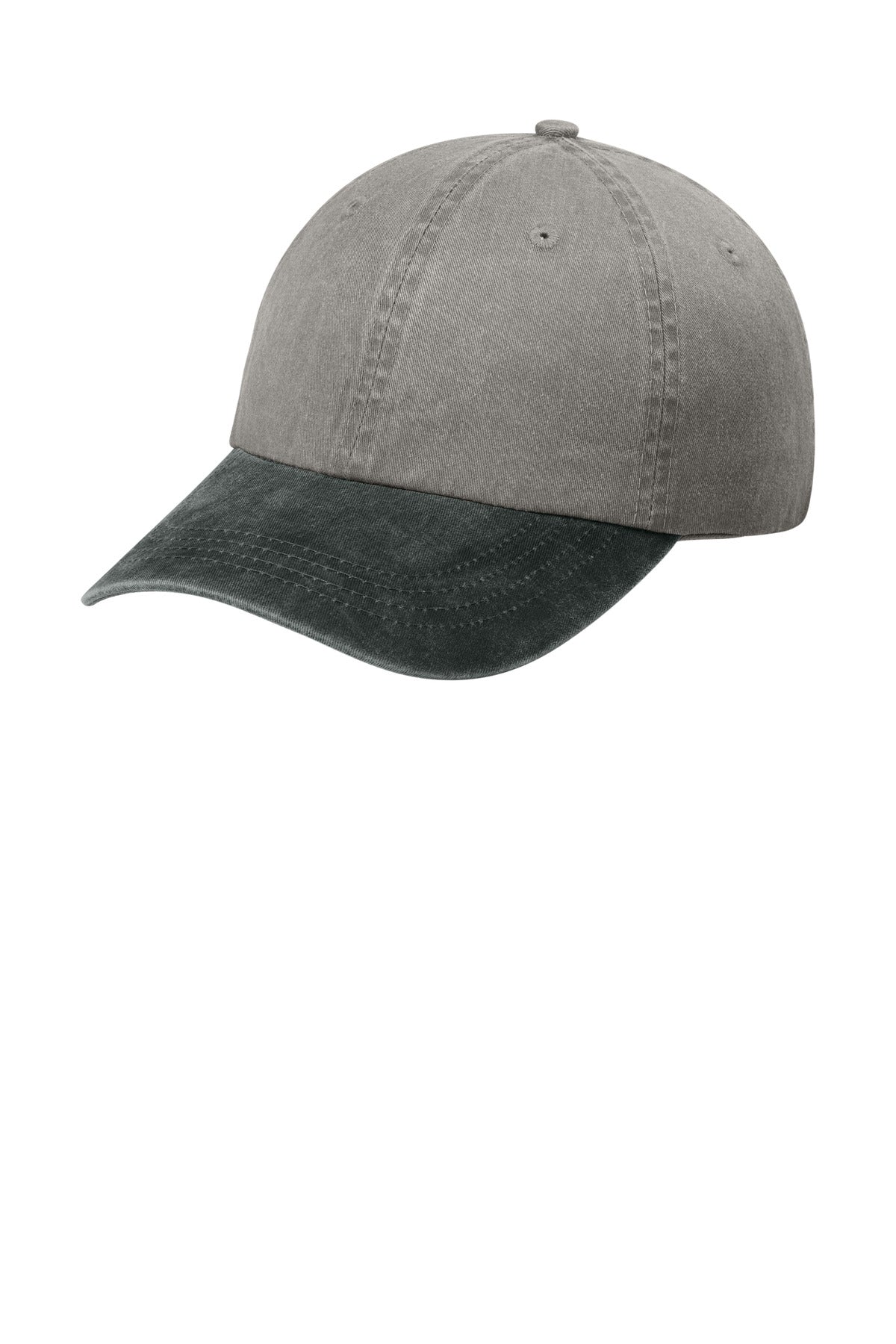Custom Embroidery or DTF Print - Port Authority ®  Two-Tone Pigment-Dyed Cap.  CP83