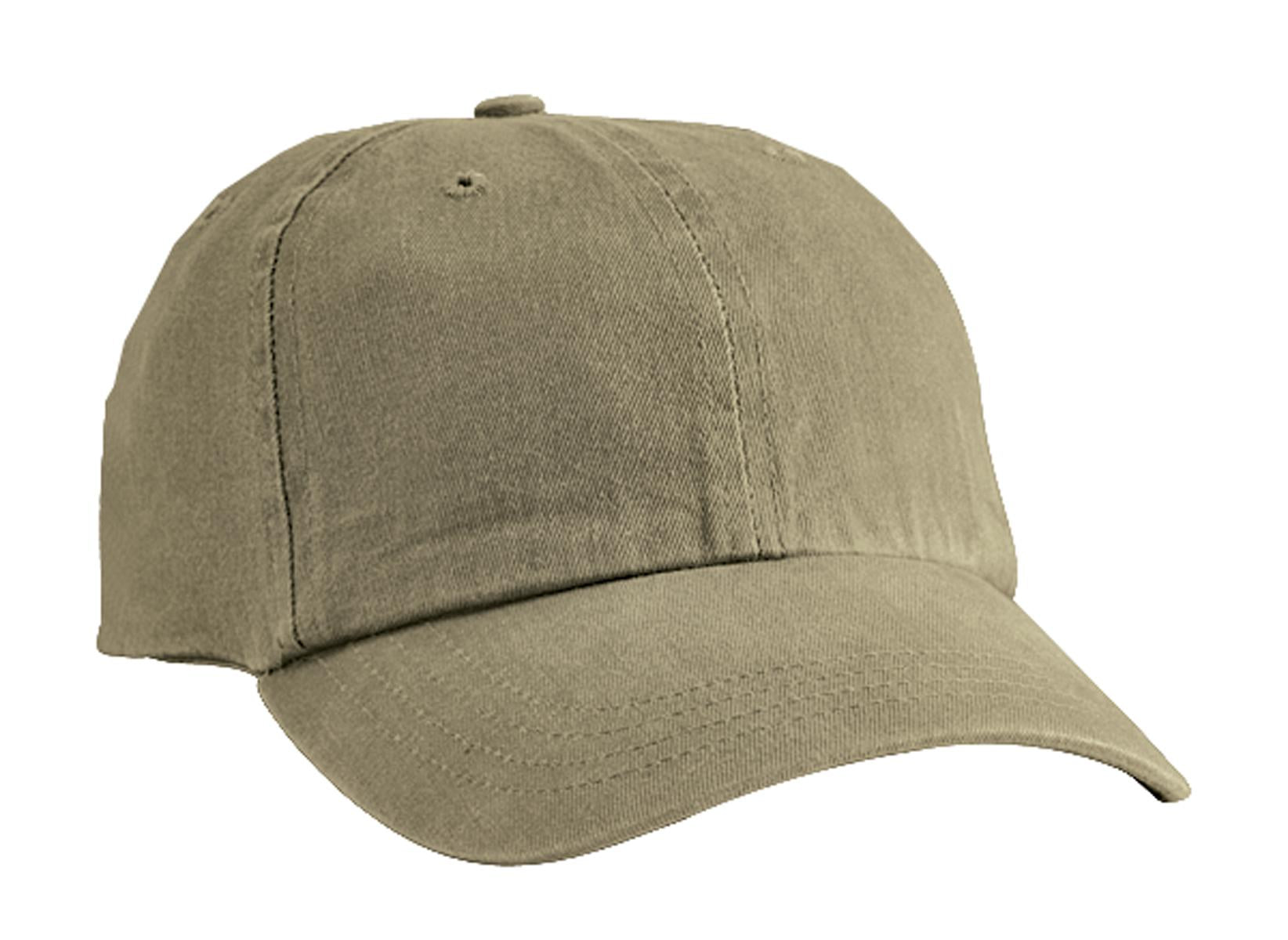 Custom Embroidered - Port & Co ™  Pigment-Dyed Cap.  CP84