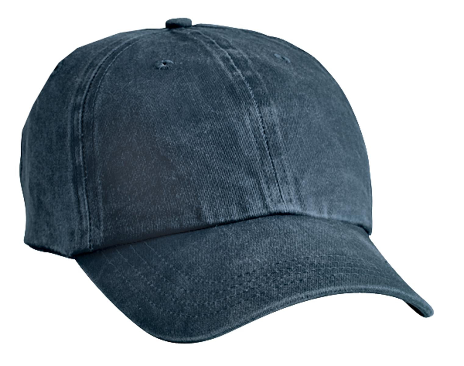 Custom Embroidered - Port & Co ™  Pigment-Dyed Cap.  CP84