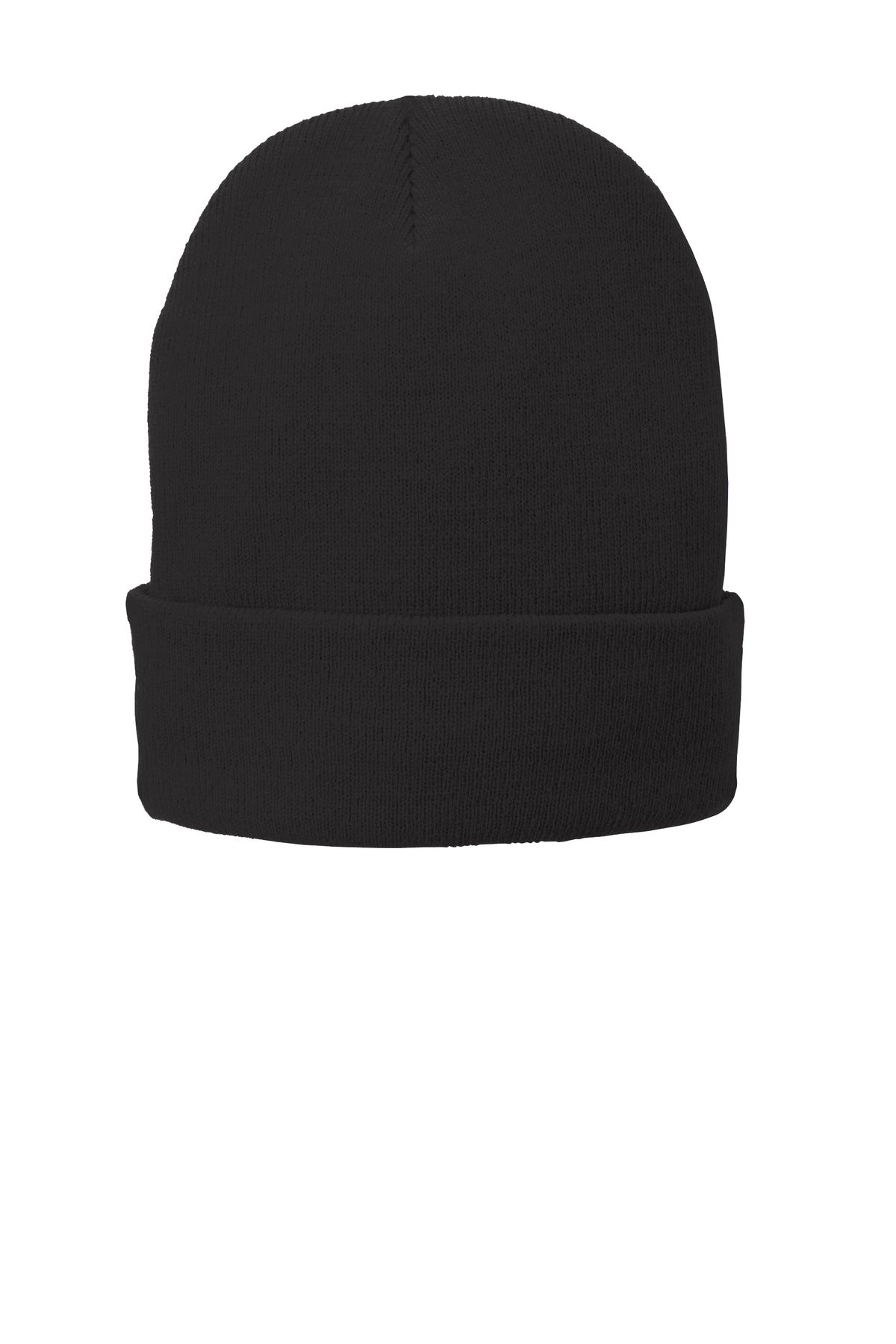 Custom Embroidered - Port & Co ™  Fleece-Lined Knit Cap. CP90L