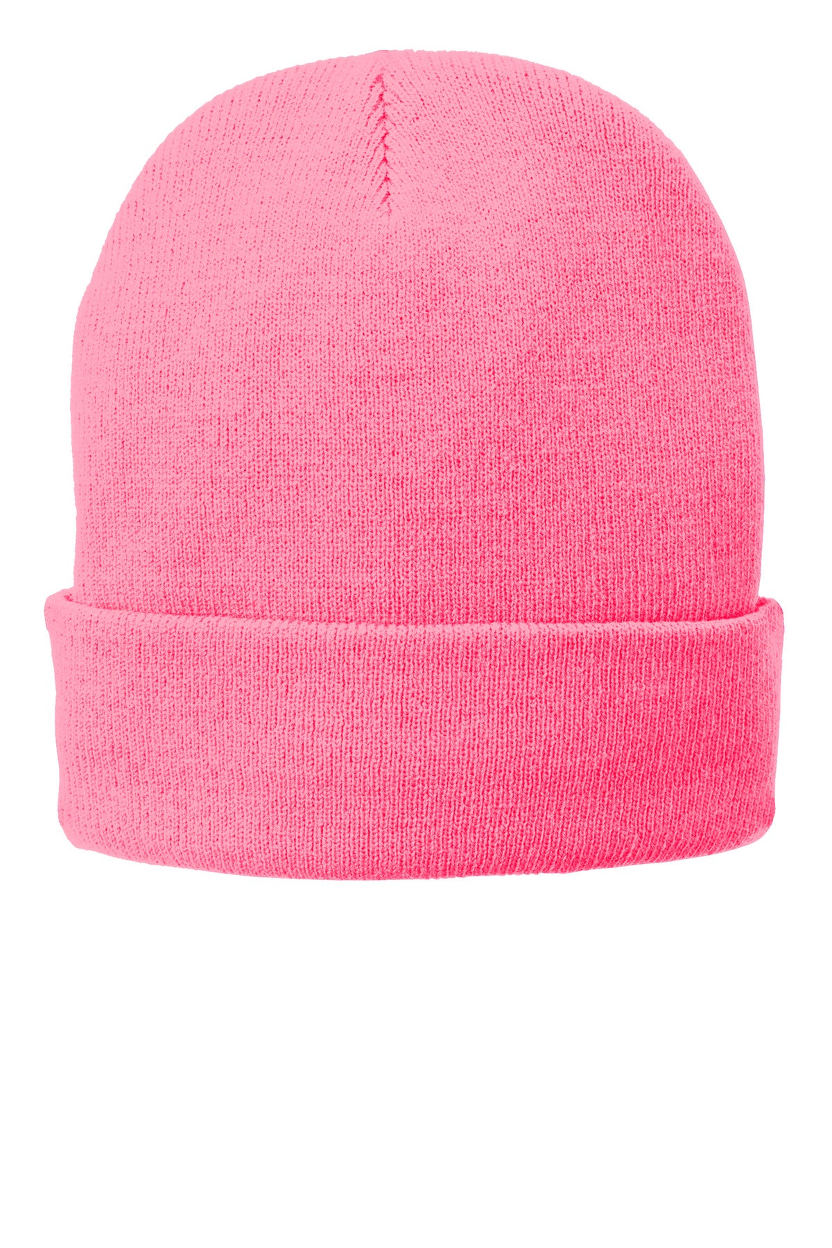 Custom Embroidered - Port & Co ™  Fleece-Lined Knit Cap. CP90L