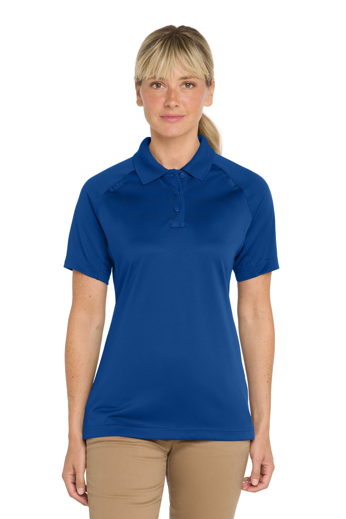 Custom Embroidery or DTF Print - CornerStone ®  Women's Select Snag-Proof Tactical Polo. CS411