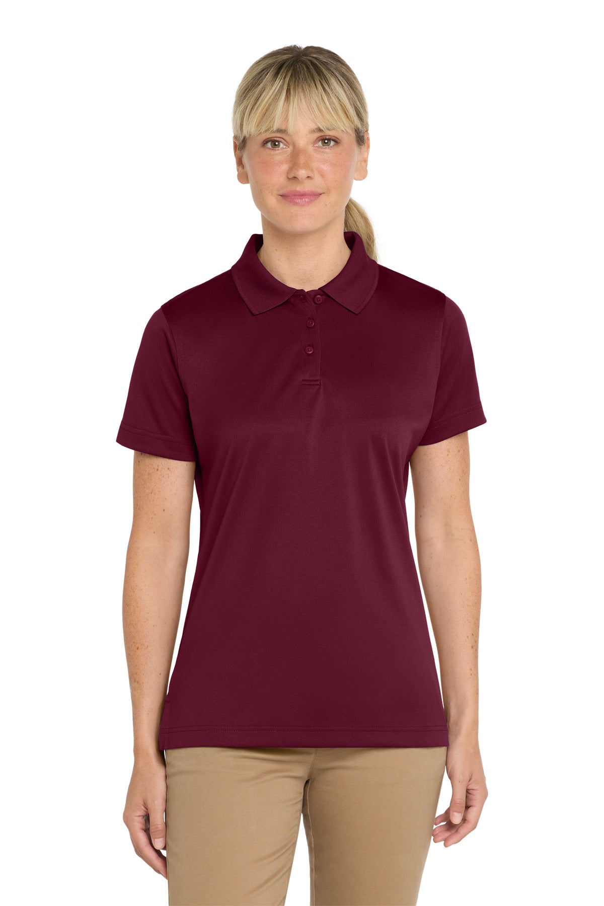 Custom Embroidery or DTF Print - CornerStone ®  Women's Select Snag-Proof Polo. CS413