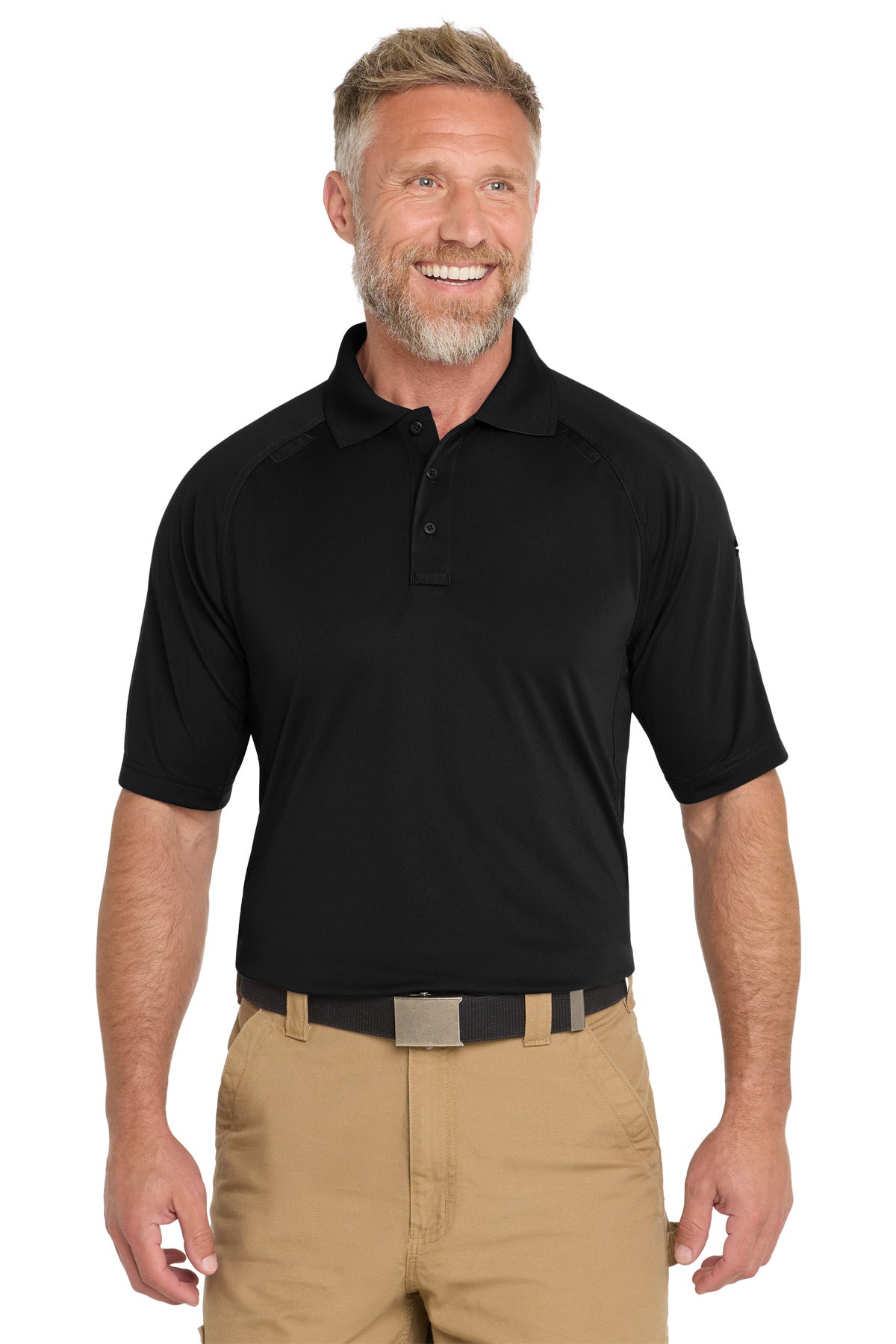 Custom Embroidery or DTF Print - CornerStone   4;  Select Lightweight Snag-Proof Tactical Polo. CS420