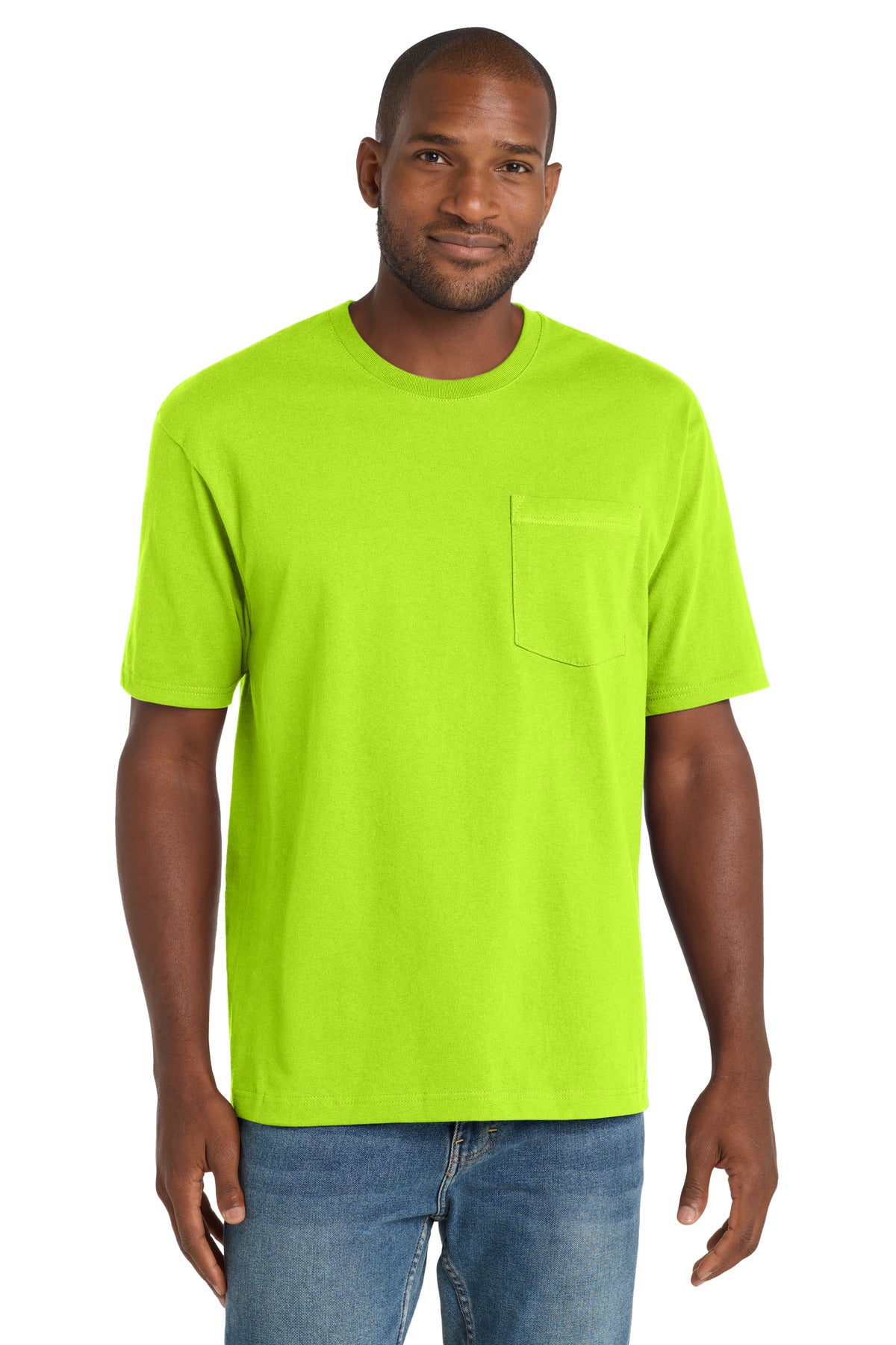 Custom Embroidery or DTF Print - CornerStone  ®  Workwear Pocket Tee CS430