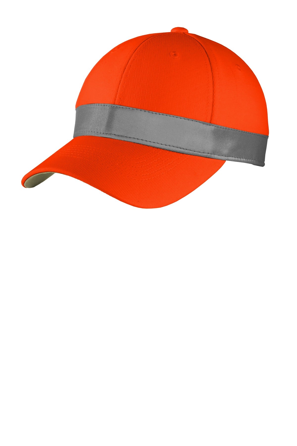 Custom Embroidery or DTF Print - CornerStone  ®  ANSI 107 Safety Cap. CS802