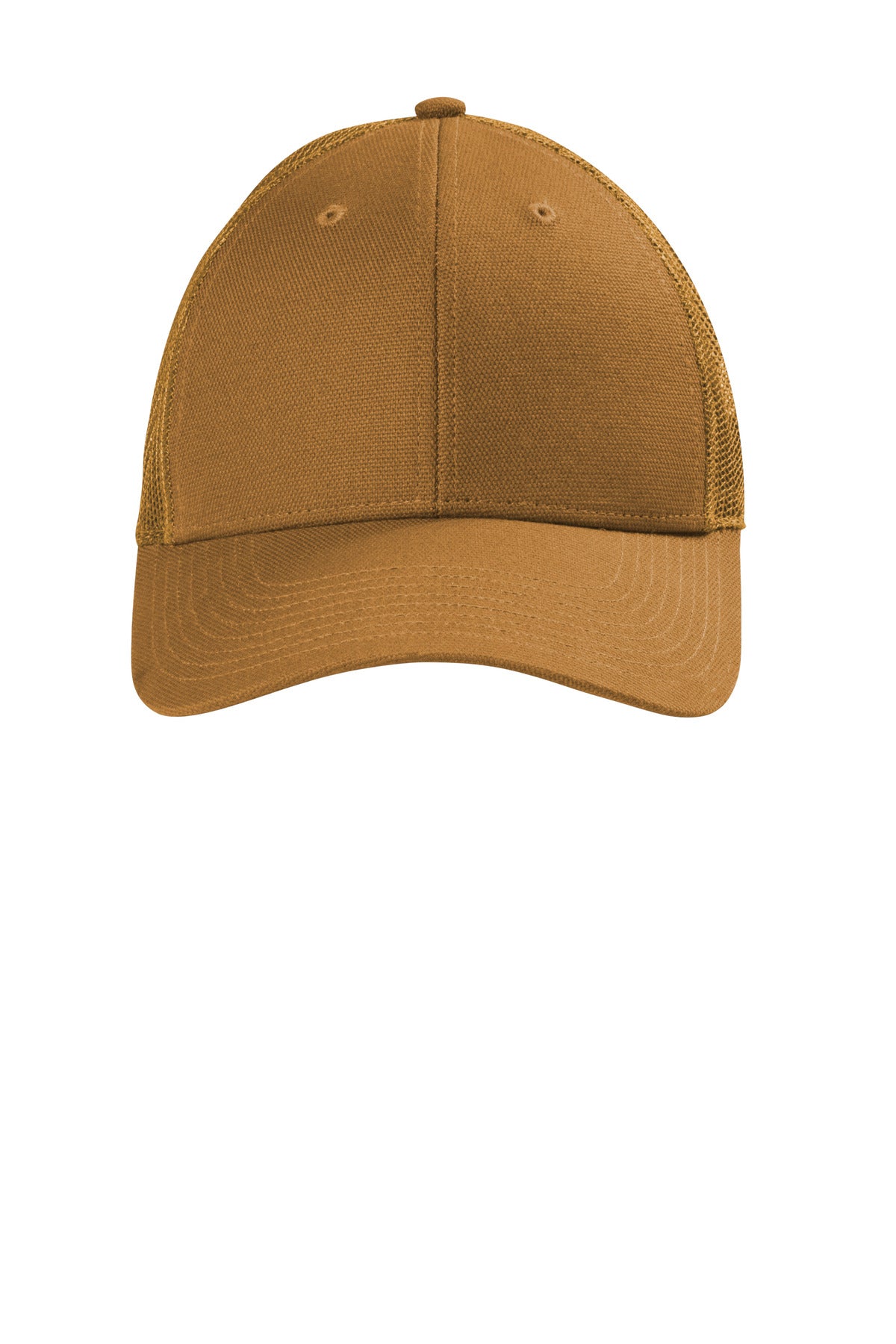 Custom Embroidery or DTF Print - CornerStone ®   Canvas Mesh Back Cap. CS811