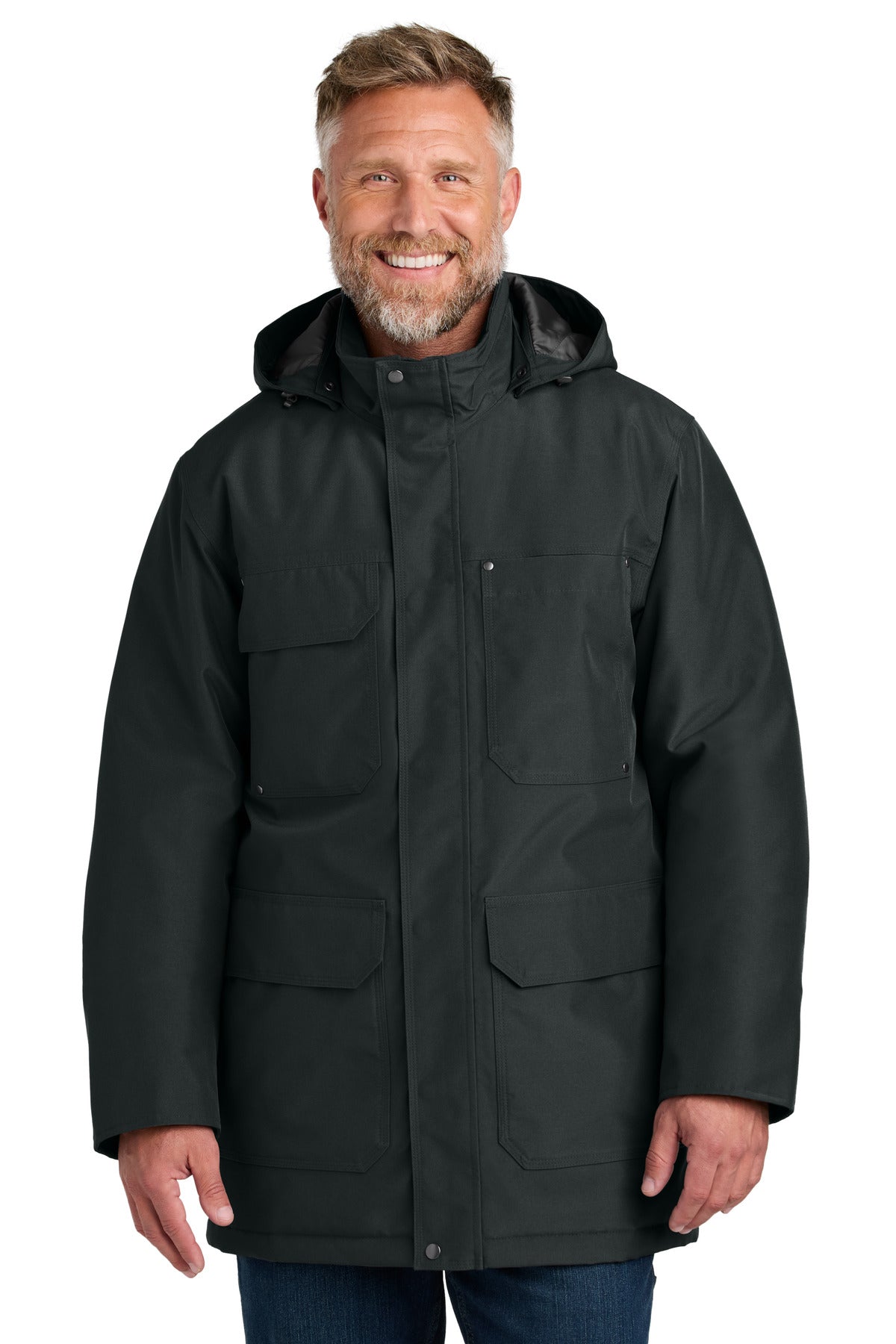 Custom Embroidery or DTF Print - CornerStone ®  Elements Insulated Parka CSJ10
