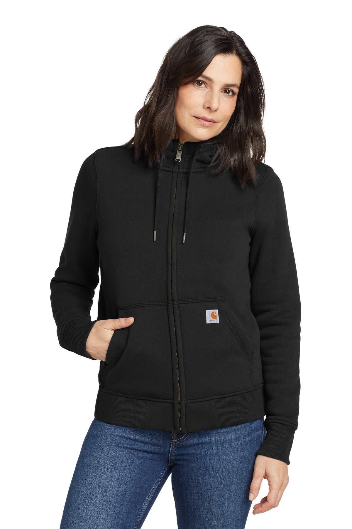 Custom Embroidered - Carhartt© Women's Clarksburg Full-Zip Hoodie CT102788