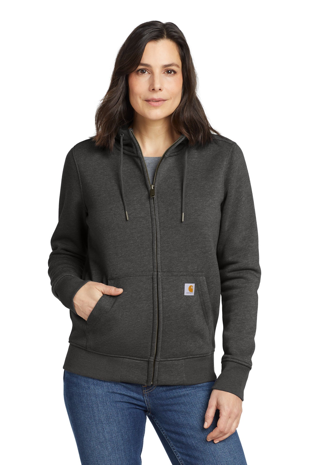 Custom Embroidered - Carhartt ®  Women's Clarksburg Full-Zip Hoodie CT102788