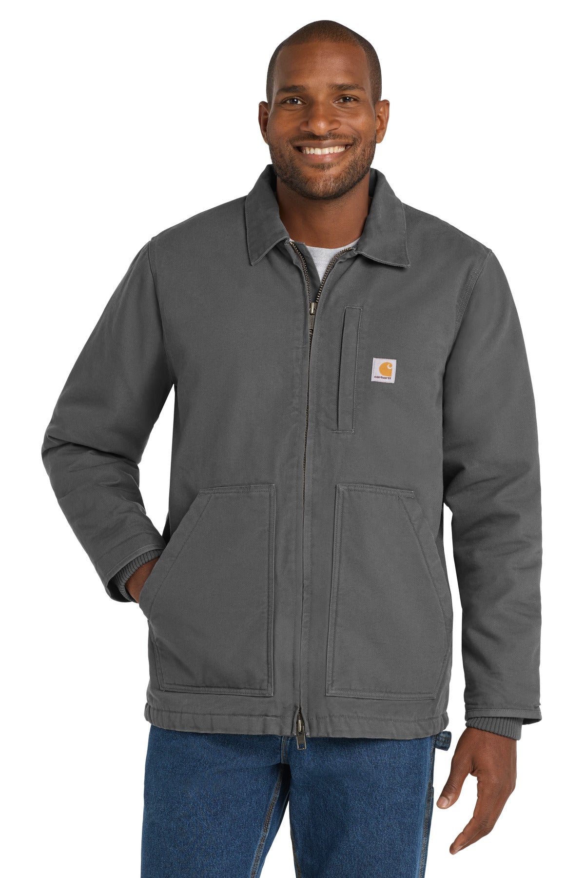 Custom Embroidered - Carhartt© Sherpa-Lined Coat CT104293