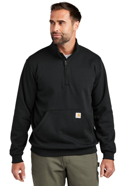 Custom Embroidered - Carhartt© Midweight 1/4-Zip Mock Neck Sweatshirt