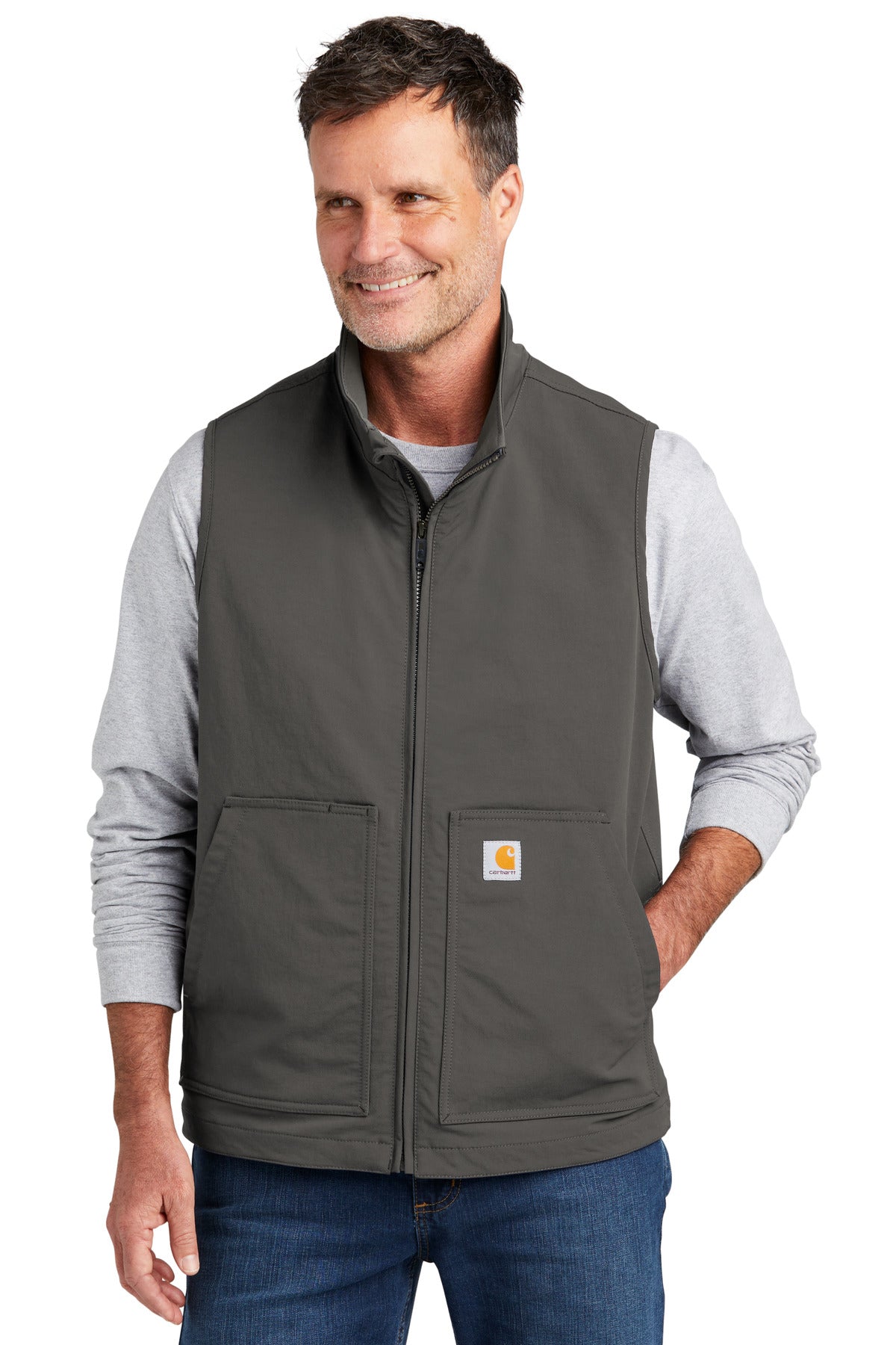 Custom Embroidered - Carhartt© Super Dux© Soft Shell Vest CT105535