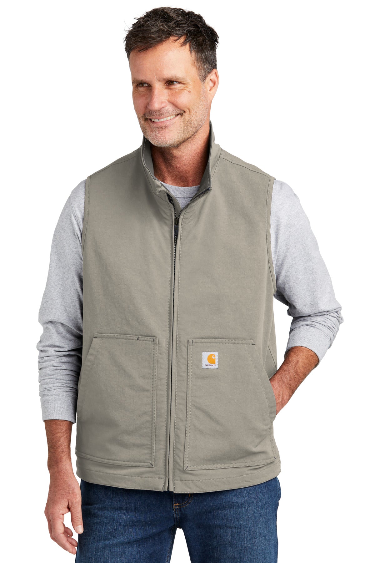 Custom Embroidered - Carhartt© Super Dux© Soft Shell Vest CT105535