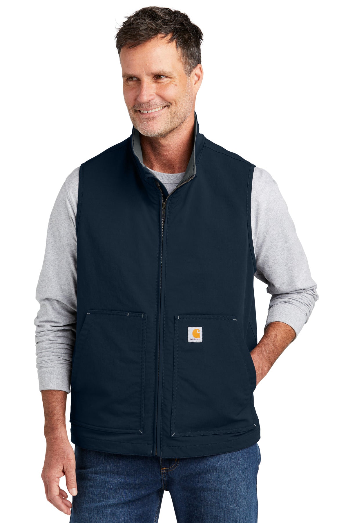 Custom Embroidered - Carhartt© Super Dux© Soft Shell Vest CT105535