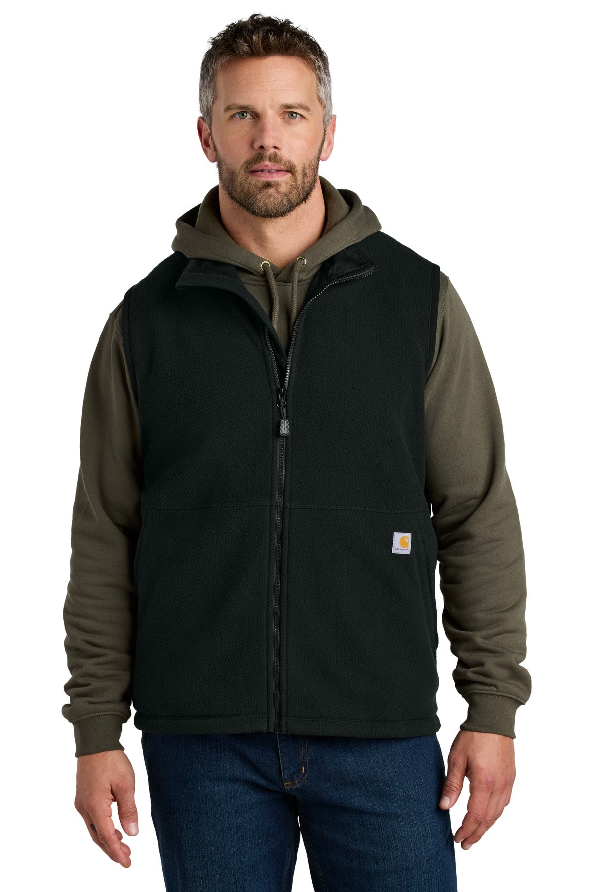 Custom Embroidered - Carhartt ®  Textured Fleece Vest CT106418