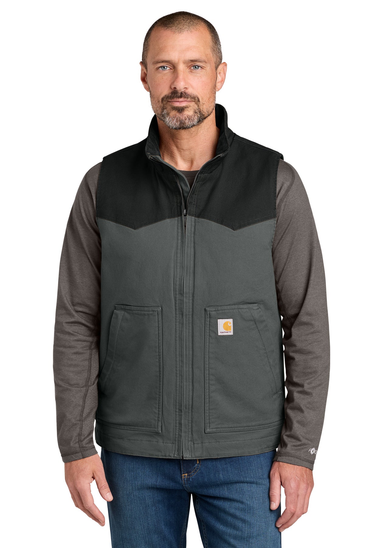 Custom Embroidered or DTF Printed - Carhartt ®  Montana Rugged Flex ®  Duck Vest CT106433