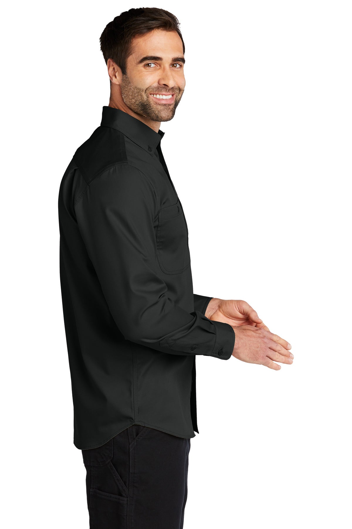 Custom Embroidered - Carhartt© Rugged Professional© Series Long Sleeve Shirt CT106689