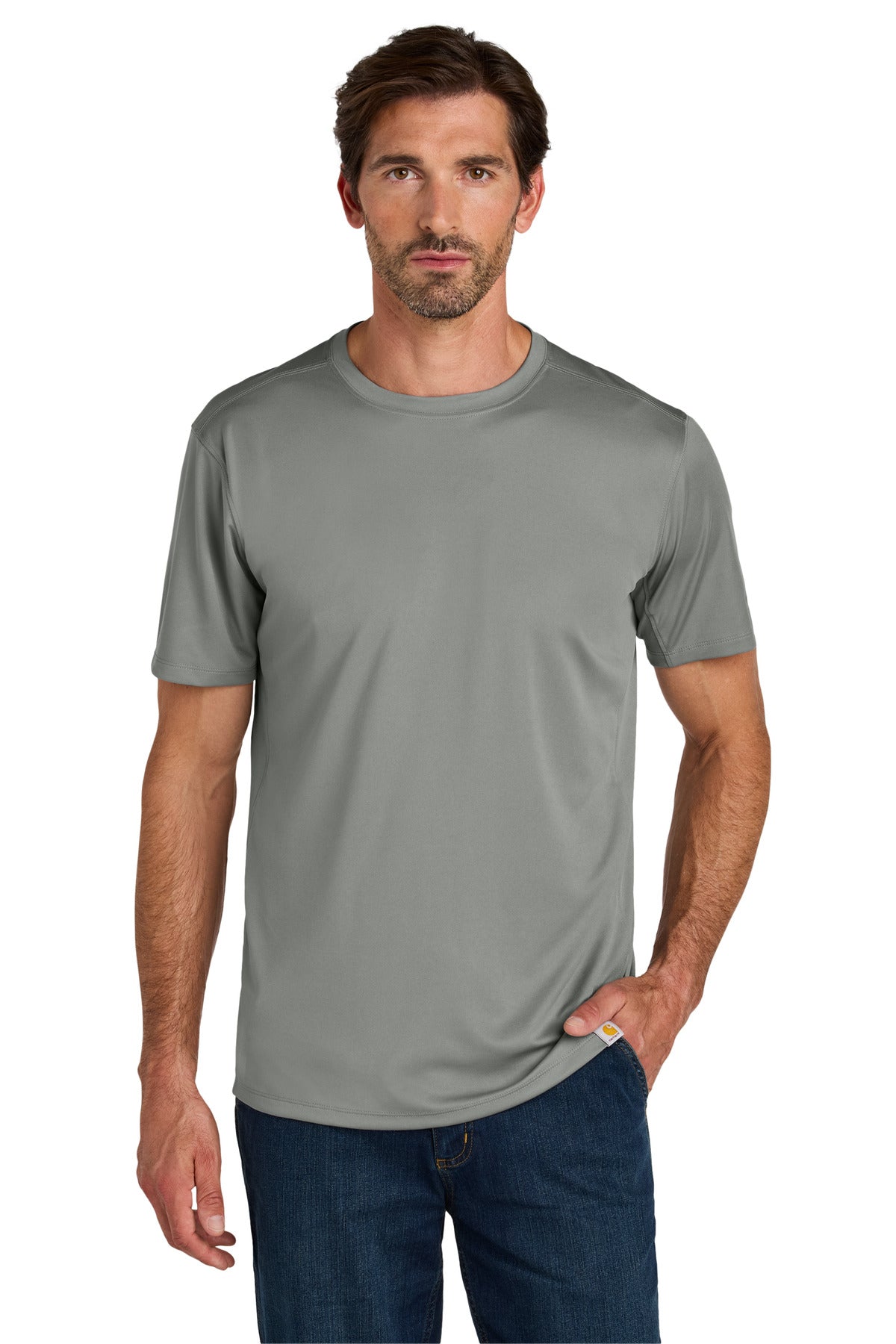 Custom Embroidered - Carhartt Force ®  Sun Defender ™  Short Sleeve T-Shirt CT106868