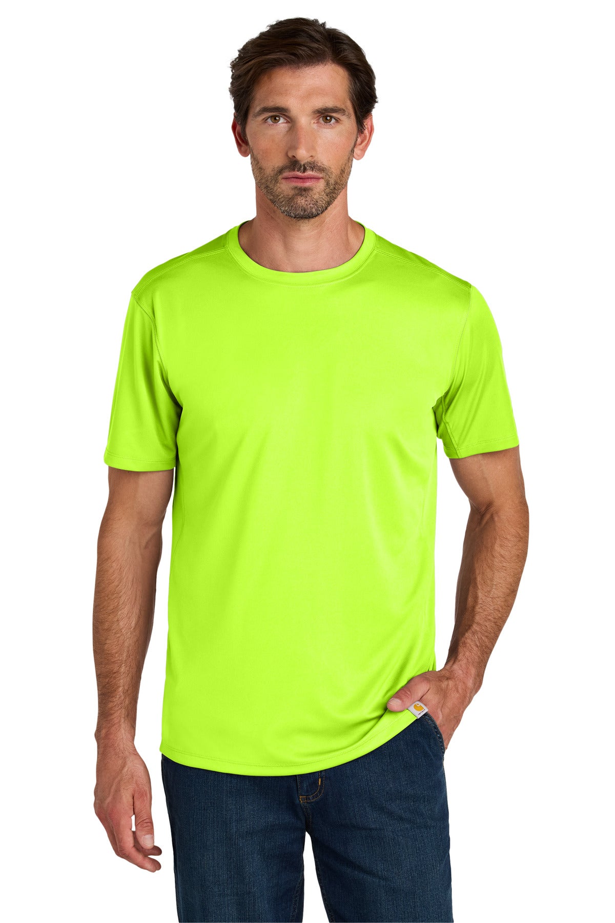 Custom Embroidered - Carhartt Force ®  Sun Defender ™  Short Sleeve T-Shirt CT106868