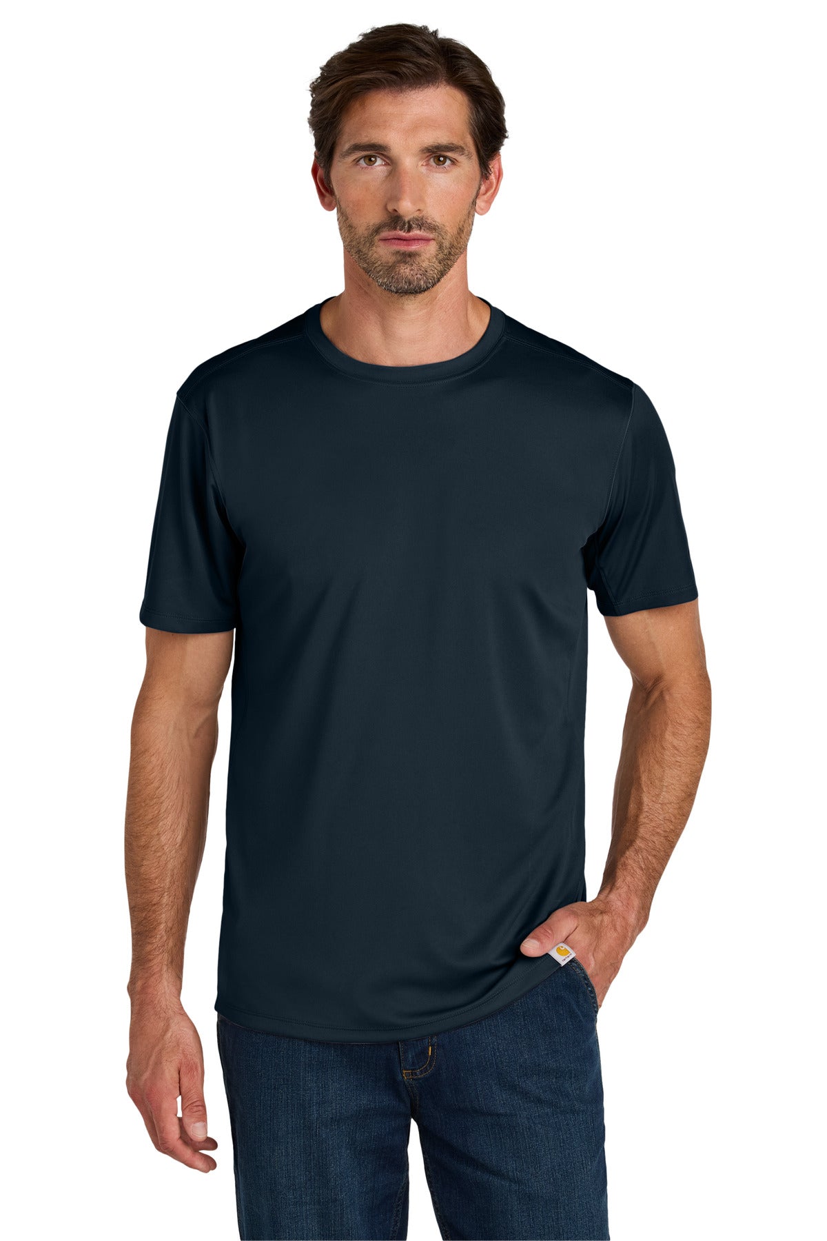 Custom Embroidered - Carhartt Force ®  Sun Defender ™  Short Sleeve T-Shirt CT106868
