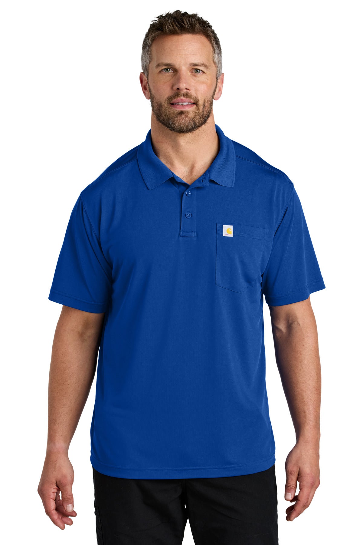 Custom Embroidered - Carhartt Force ®  Snag-Resistant Pocket Polo CT106880