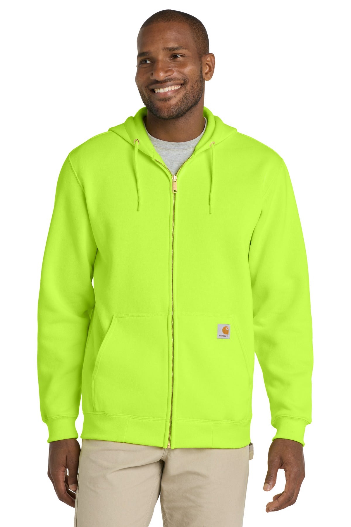 Custom Embroidered - Carhartt  ®  Midweight Hooded Zip-Front Sweatshirt. CTK122