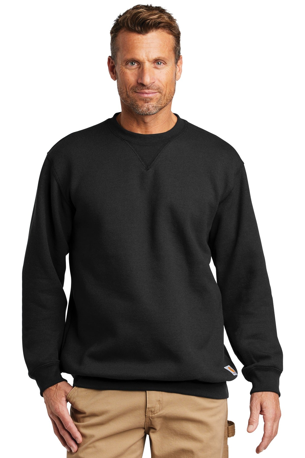 Custom Embroidered - Carhartt  ®  Midweight Crewneck Sweatshirt. CTK124