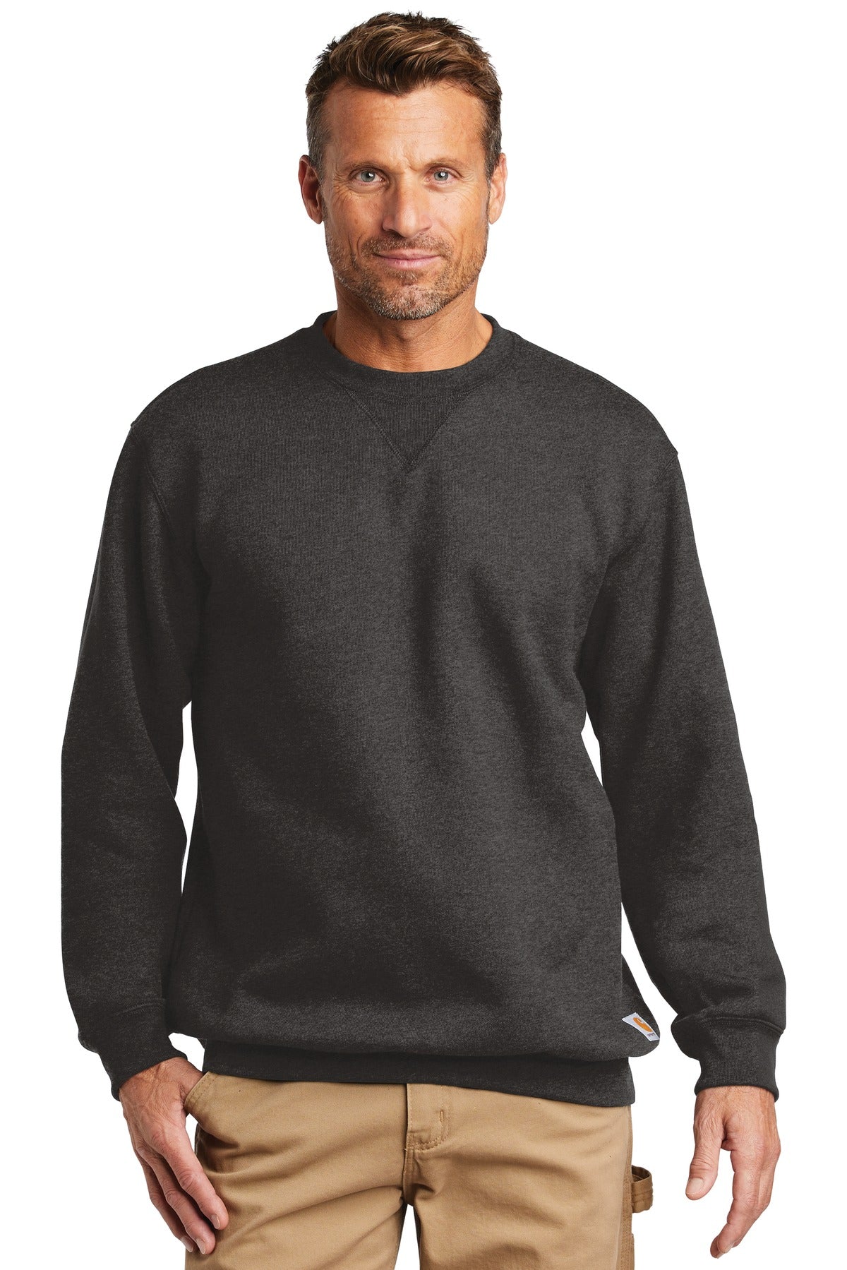 Custom Embroidered - Carhartt  ®  Midweight Crewneck Sweatshirt. CTK124