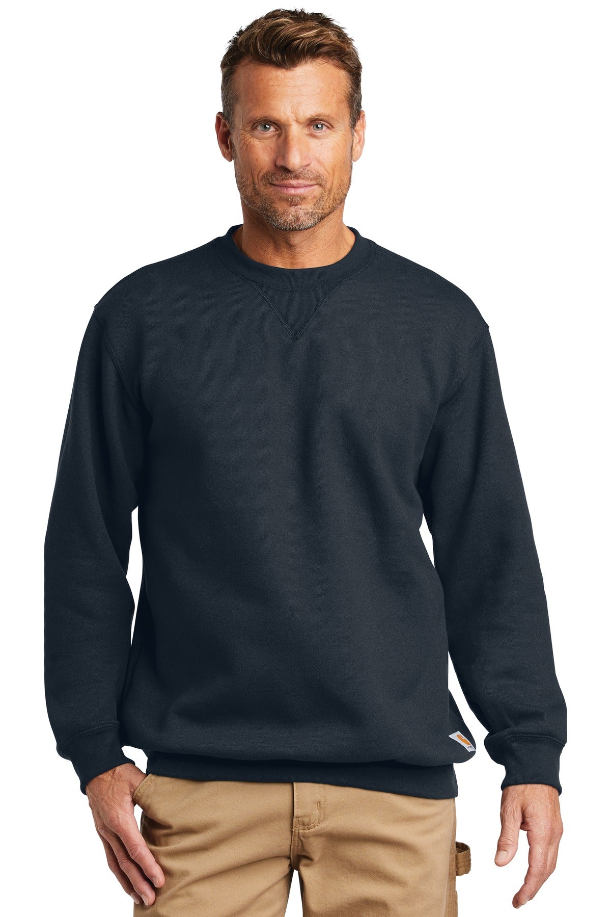 Custom Embroidered - Carhartt  ®  Midweight Crewneck Sweatshirt. CTK124