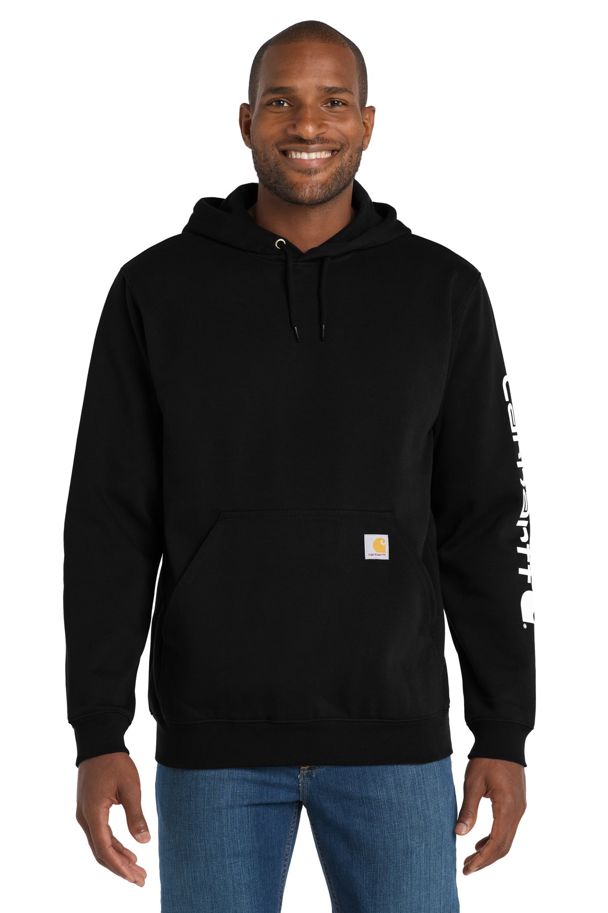 Custom Embroidered - Carhartt ®  Midweight Hooded Logo Sweatshirt CTK288