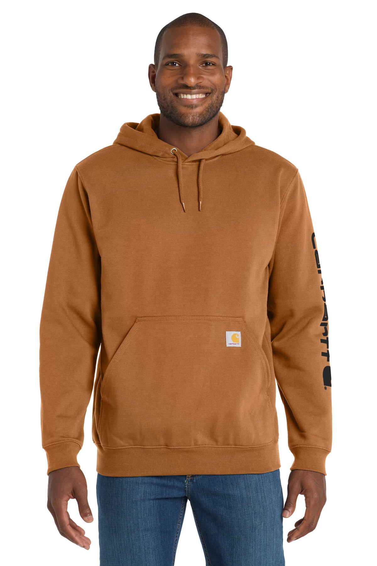 Custom Embroidered - Carhartt ®  Midweight Hooded Logo Sweatshirt CTK288